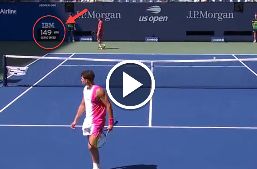 WATCH! Ben Shelton Blasts 149mph Monster Ace Vs Tommy At The US Open ...