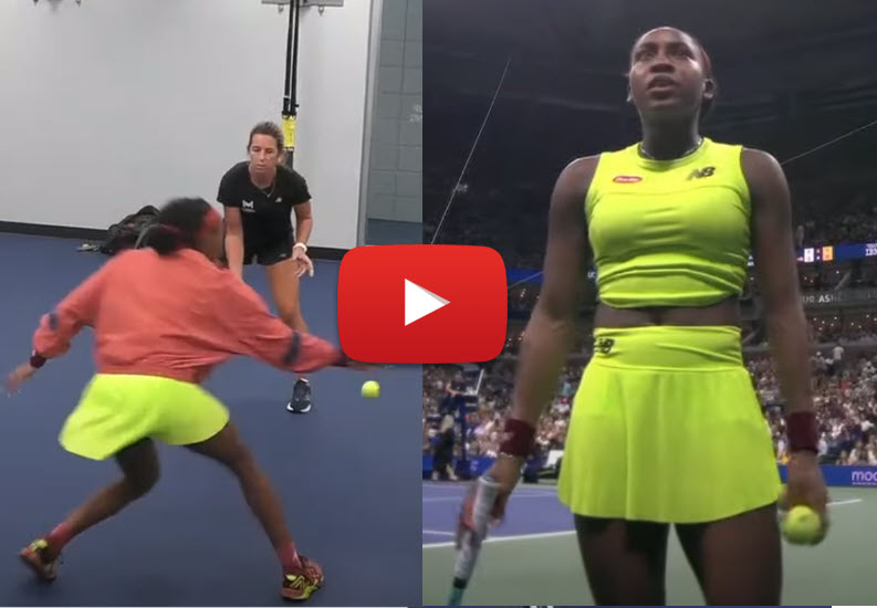 Coco Gauff During Interruption Coco Gauff During Interruption