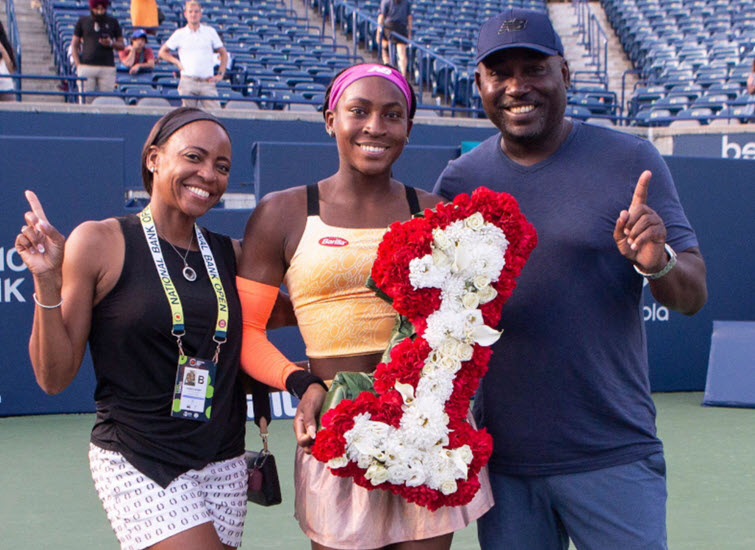 Coco Gauff has lovely words for her mother and father