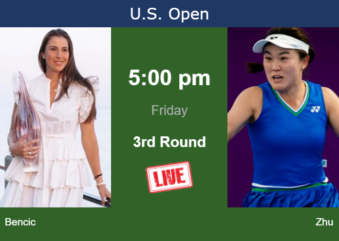 Friday Live Streaming Belinda Bencic vs Lin Zhu