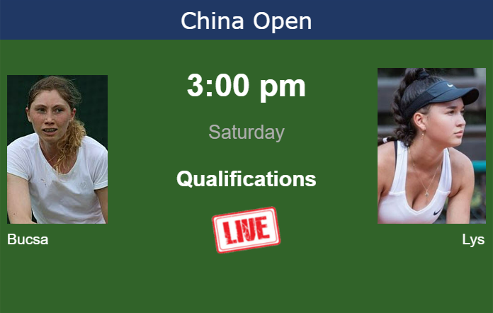 Friday Live Streaming Cristina Bucsa vs Eva Lys