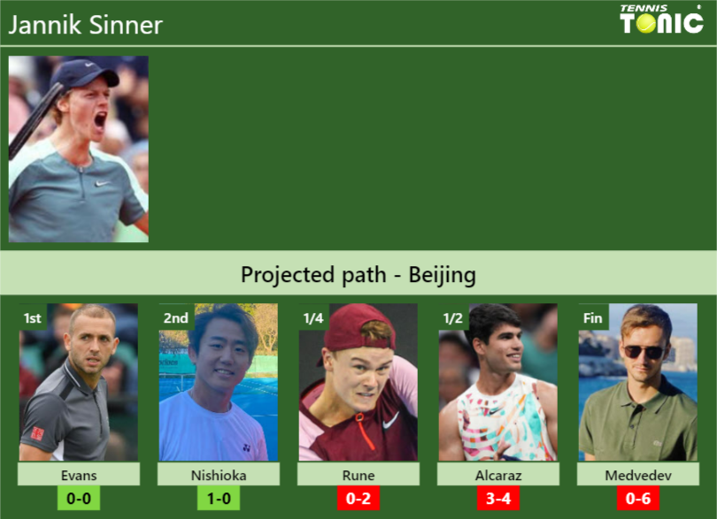 Jannik Sinner Stats info