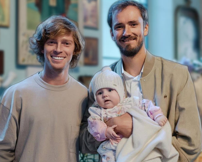 Andrey Rublev and Daniil Medvedev share deep family relationship