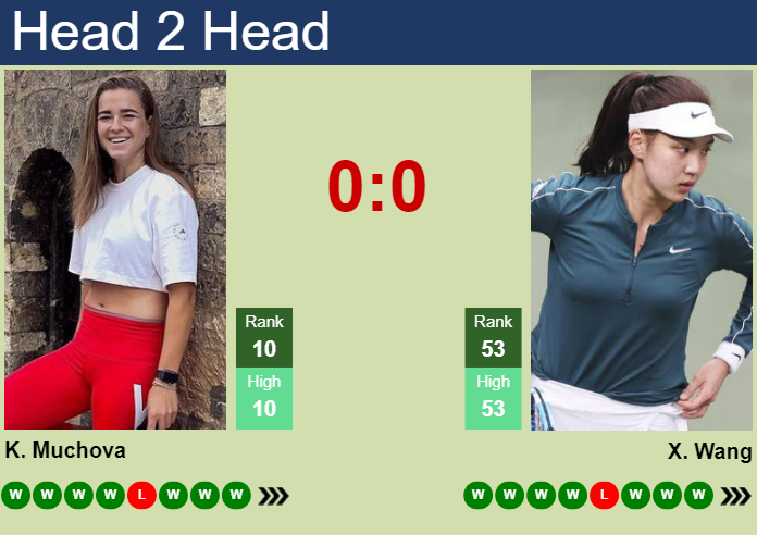 H2H, prediction of Karolina Muchova vs Xinyu Wang at the U.S. Open with odds, preview, pick | 3rd September 2023