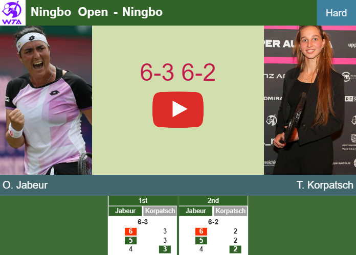 Prediction And Head To Head Ons Jabeur Vs. Tamara Korpatsch M9ym1uspck Prediction and head to head Ons Jabeur vs. Tamara Korpatsch