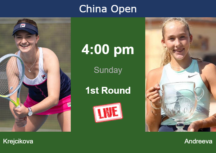 How To Watch Krejcikova Vs. Andreeva On Live Streaming In Beijing On ...