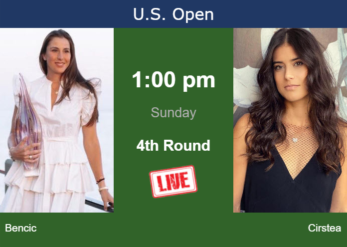 Saturday Live Streaming Belinda Bencic vs Sorana Cirstea