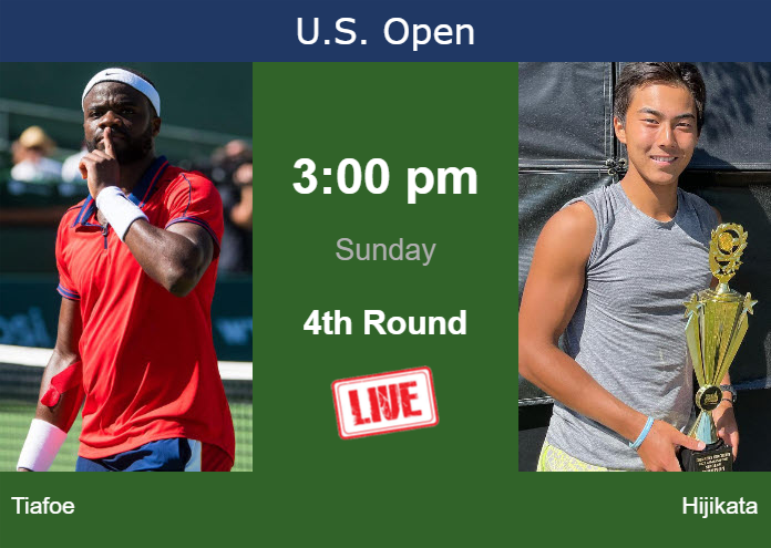Saturday Live Streaming Frances Tiafoe vs Rinky Hijikata