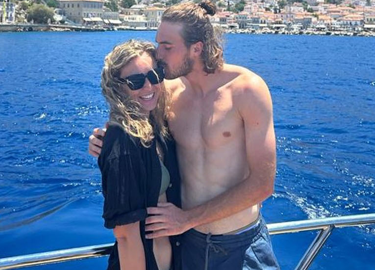 Stefanos Tsitsipas And Paula Badosa Stefanos Tsitsipas And Paula Badosa