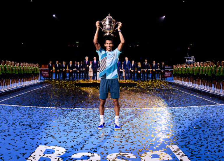 Felix AugerAliassime claims the title in Basel