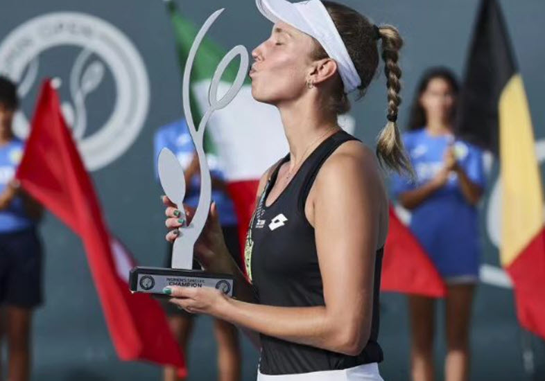 Elise Mertens vence WTA de Monastir pelo segundo ano consecutivo