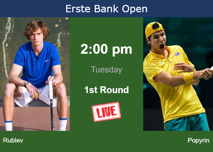 LIVESTReAM$> Erste Bank Open Tennis Vienna 2023