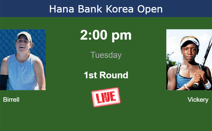 Monday Live Streaming Kimberly Birrell Vs Sachia Vickery Monday Live Streaming Kimberly Birrell vs Sachia Vickery