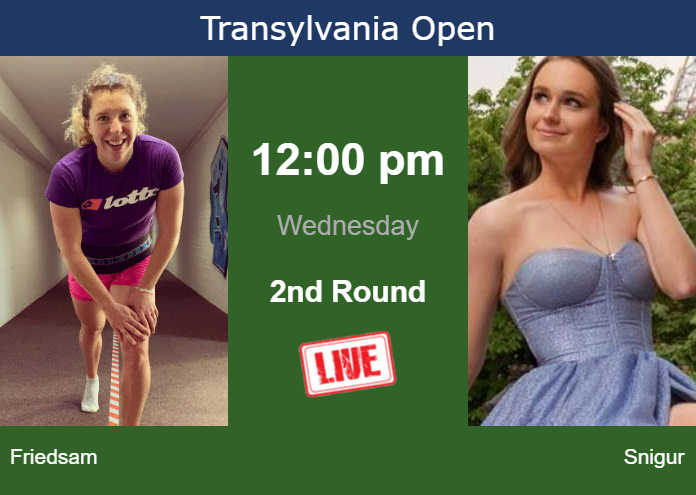 Tuesday Live Streaming Anna-Lena Friedsam vs Daria Snigur