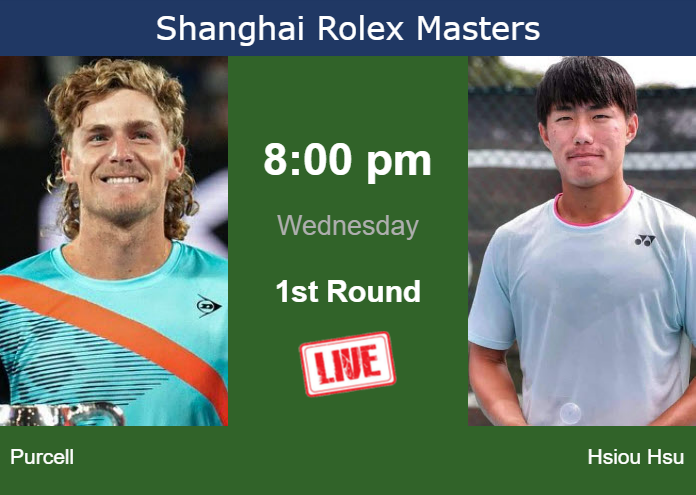 Tuesday Live Streaming Max Purcell Vs Yu Hsiou Hsu Tuesday Live Streaming Max Purcell vs Yu Hsiou Hsu