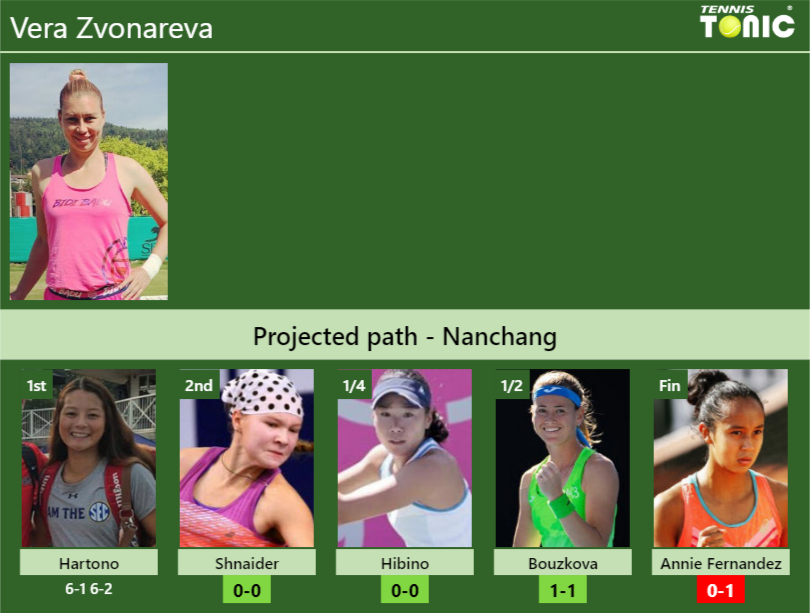 Vera Zvonareva Stats info