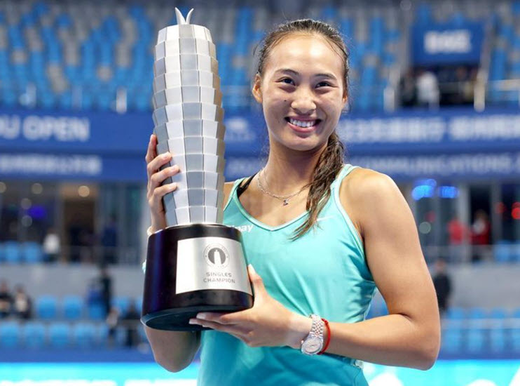 Qinwen Zheng claims the title. HIGHLIGHTS ZHENGZHOU RESULTS Tennis