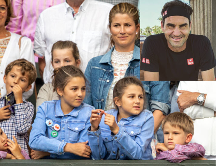 Roger Federer worried about his children playing too much tennis