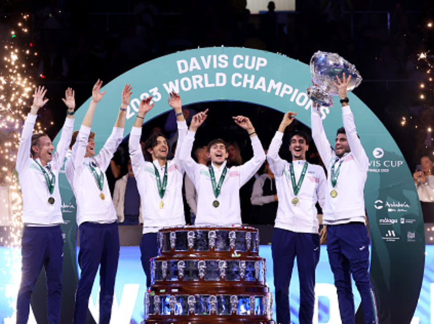 Italy wins the davis Cup after 47 with Jannik Sinner being the hero of