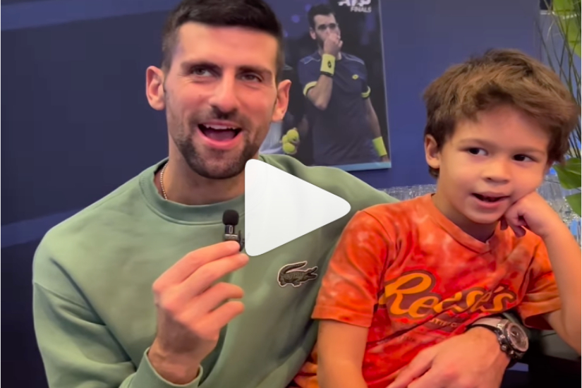 Novak Djokovic Delights In Adorable Interview With Children At Atp Finals