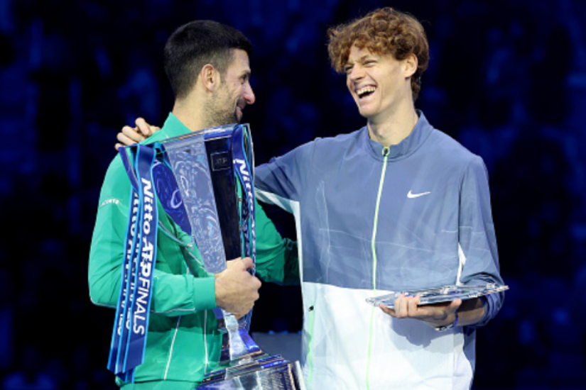 Novak Djokovic Encourages Jannik Sinner's Potential For No. 1 Ranking And Grand Slam Victory