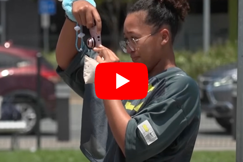 Watch. Naomi Osaka Lands In Brisbane Ready To Stage Her Comeback After Pregnancy