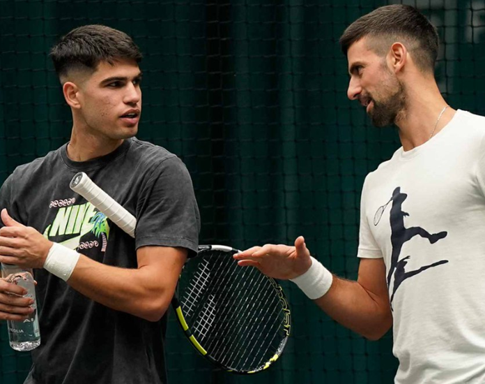 Novak Djokovic praises Carlos Alcaraz saying the Spaniard will be the