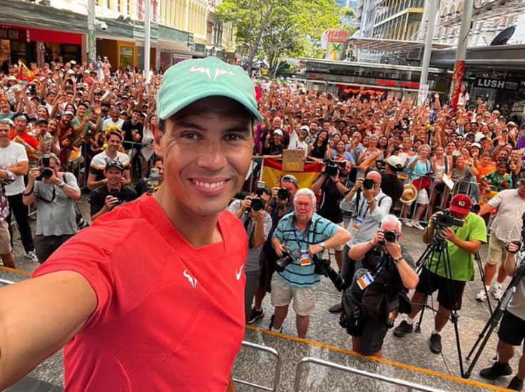 Rafael Nadal Happy For The Amazing Reception In Brisbane - Tennis Tonic ...