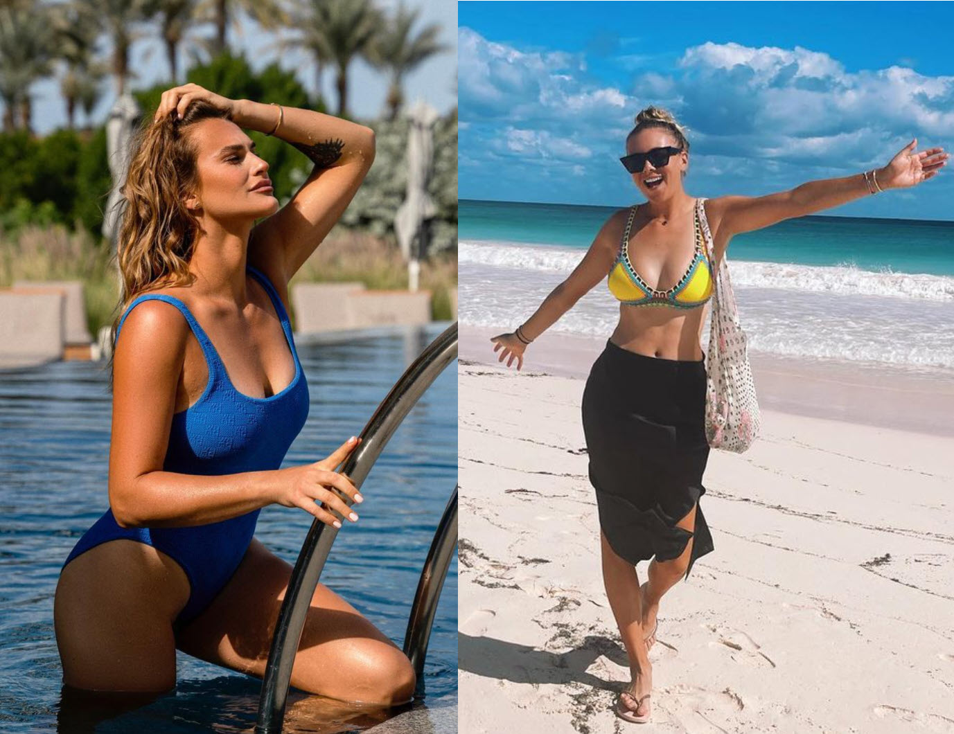 Sabalenka, Anisimova hot and top pictures ina bikini at the beach. About their boyfriends…
