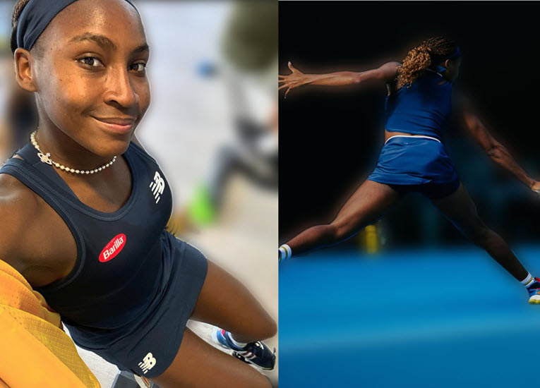 Coco Gauff celebrates 1st win of the year on Instagram with the following pics and message