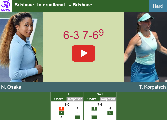 Prediction And Head To Head Naomi Osaka Vs. Tamara Korpatsch 8ntpo17csp Prediction and head to head Naomi Osaka vs. Tamara Korpatsch
