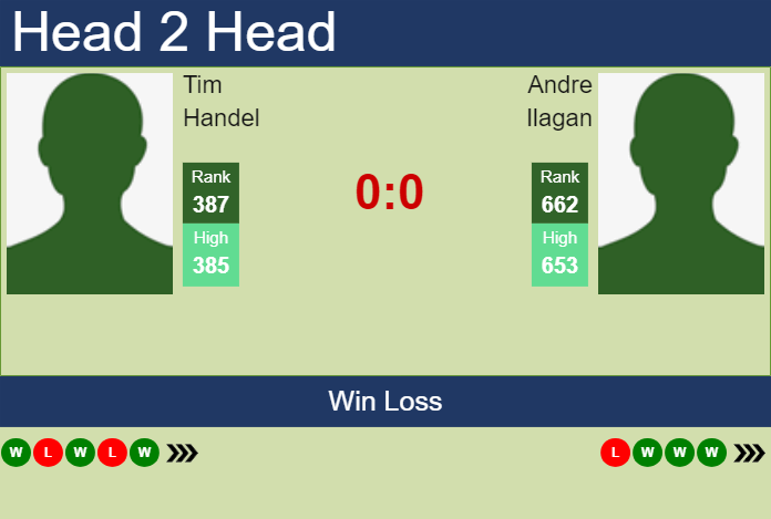 H2H, prediction of Tim Handel vs Andre Ilagan in Indian Wells 2 Challenger with odds, preview, pick | 25th January 2024