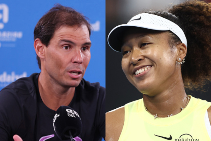 Rafael Nadal reflects on comeback alongside Naomi Osaka ahead of