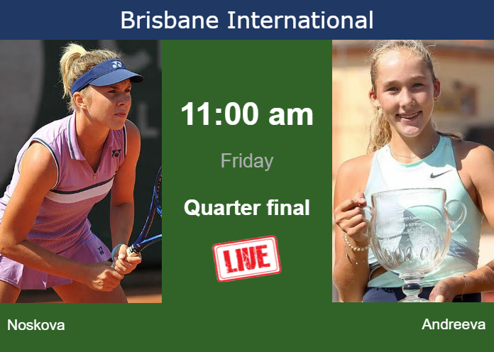 Thursday Live Streaming Linda Noskova Vs Mirra Andreeva Thursday Live Streaming Linda Noskova vs Mirra Andreeva