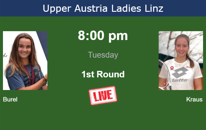 How to watch Burel vs. Kraus on live streaming in Linz on Tuesday