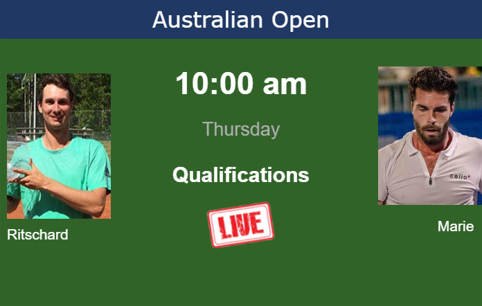 Wednesday Live Streaming Alexander Ritschard Vs Jules Marie Wednesday Live Streaming Alexander Ritschard vs Jules Marie