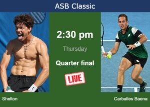 How To Watch Shelton Vs. Carballes Baena On Live Streaming In Auckland ...