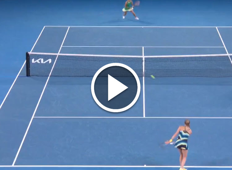 Yastremska Great Drop Shot