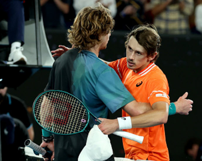 Andrey Rublev And Alex De Minaur Meet Andrey Rublev And Alex De Minaur Meet