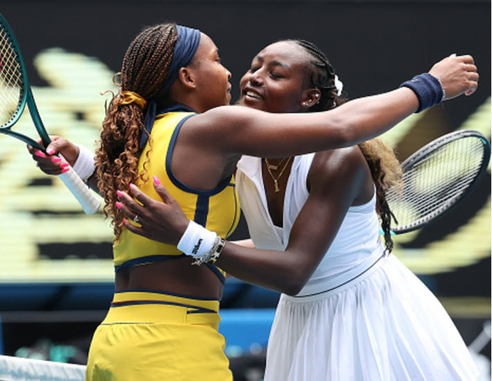 Coco Gauff’s mother Candi responds to her daughter’s sportsmanship at the Australian Open