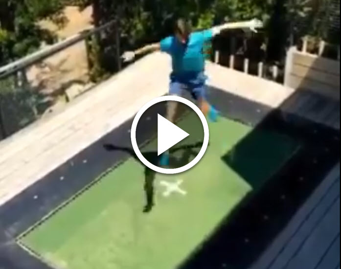 Novak Djokovic Jumps Novak Djokovic Jumps