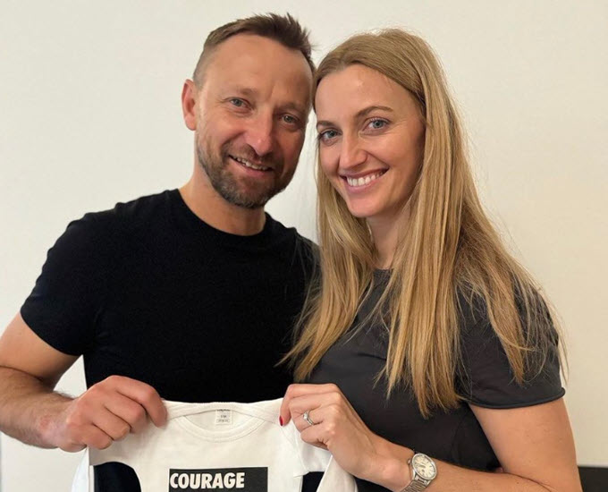 Petra Kvitova reveals her first pregnancy in a New Year’s message