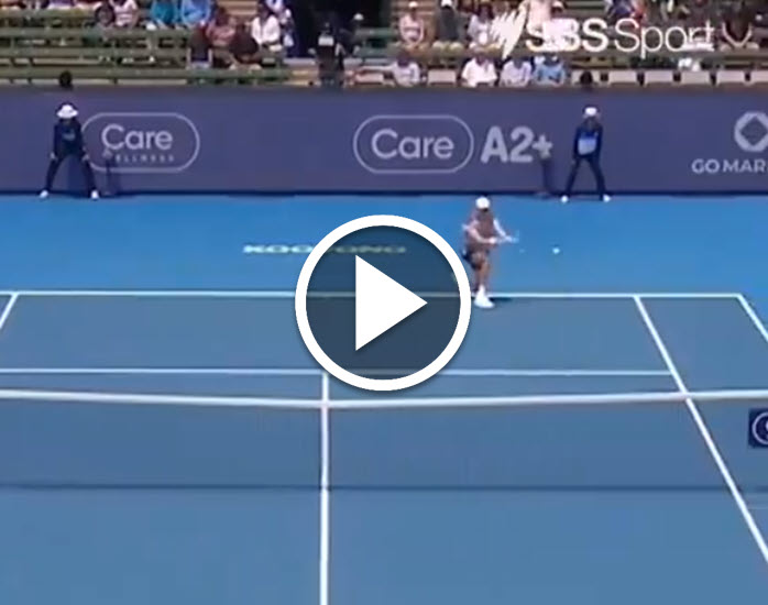 Jannik Sinner wins a convincing practice match at the 2024 Care Wellness Kooyong Classic Sinner Wins