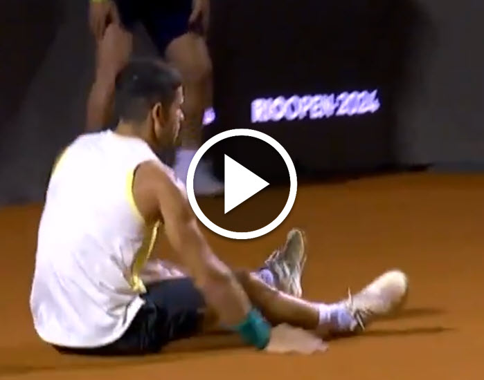 Alcaraz Falls In Rio De Janeiro Alcaraz Falls In Rio De Janeiro