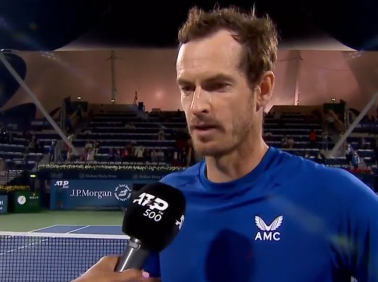 Andy Murray talks about beating Denis Shapovalov and retirement
