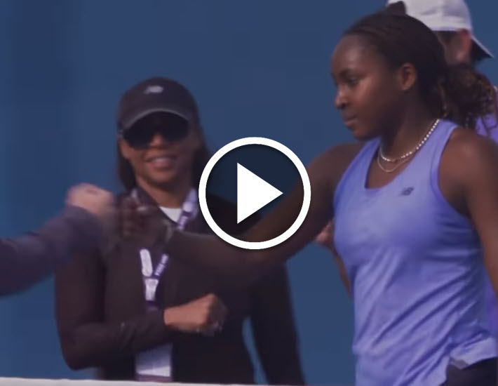 Coco Gauff Training In Doha Coco Gauff Training In Doha