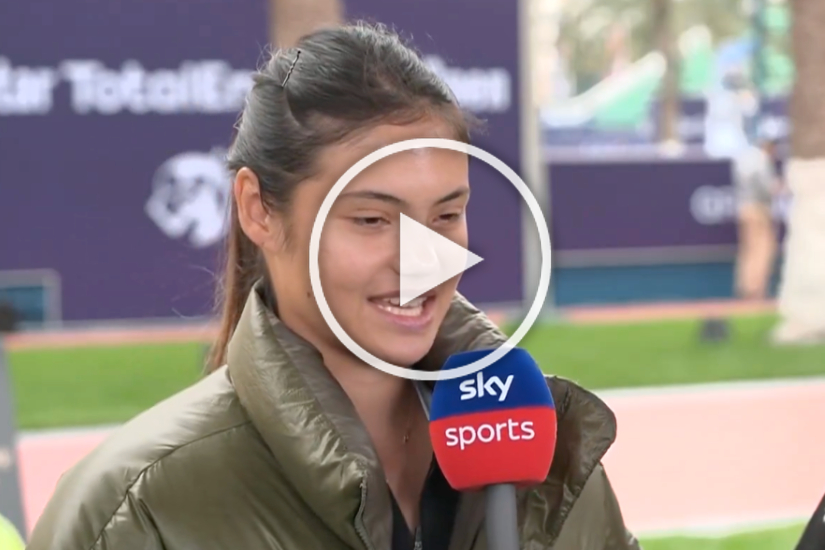 Emma Raducanu Talks, Making Technical Changes