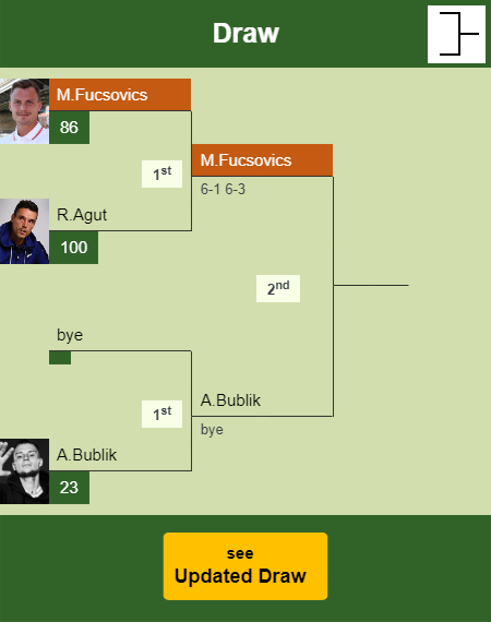 Marton Fucsovics Draw info