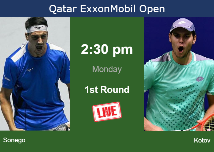 Monday Live Streaming Lorenzo Sonego Vs Pavel Kotov Monday Live Streaming Lorenzo Sonego vs Pavel Kotov