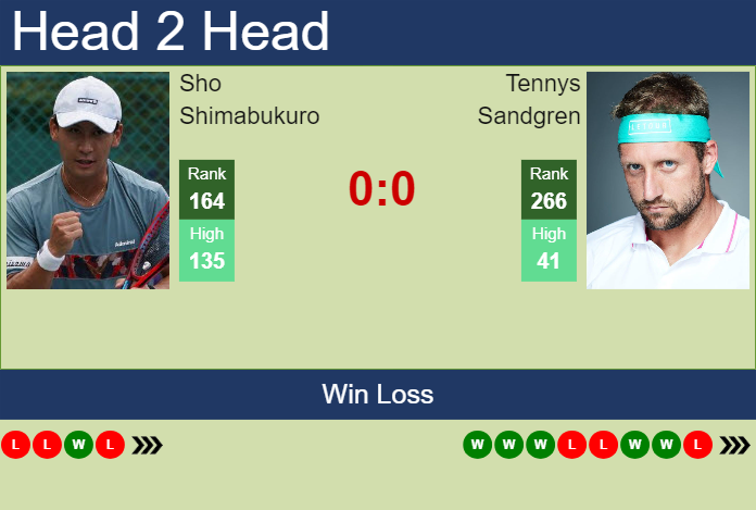 H2H, prediction of Sho Shimabukuro vs Tennys Sandgren in Dallas with odds, preview, pick | 4th February 2024 Prediction and head to head Sho Shimabukuro vs. Tennys Sandgren
